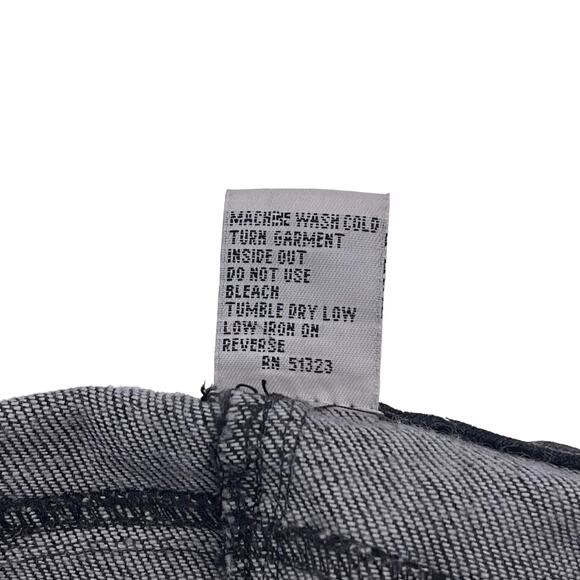 Kenneth Cole Sz 4 Jeans Coated Black Bootcut Flare Five Pocket Style Womens - Picture 7 of 7